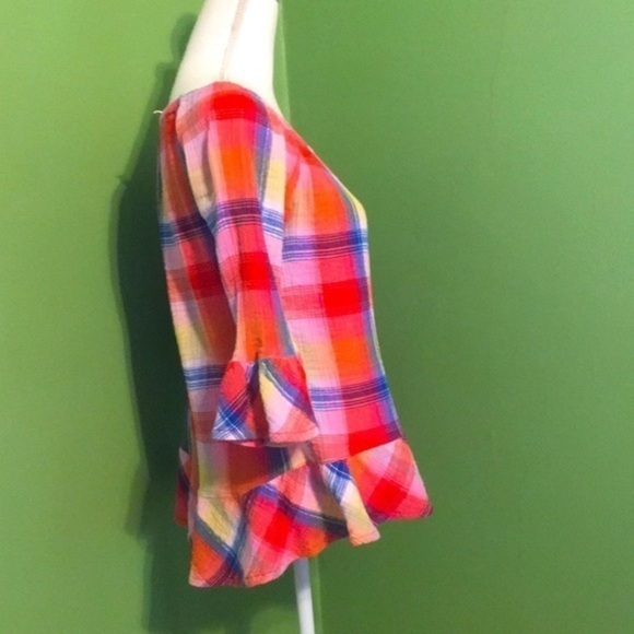 Beach lunch lounge plaid to with ruffles - Picture 3 of 5